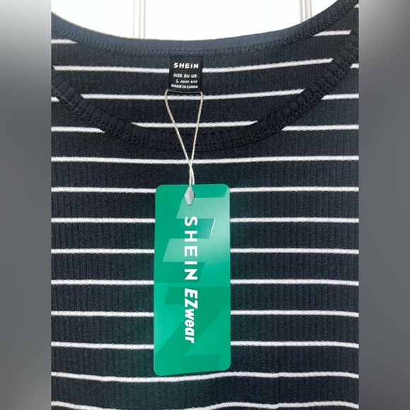 NWT SHEIN Rib-Knit Midi Dress - Picture 6 of 7